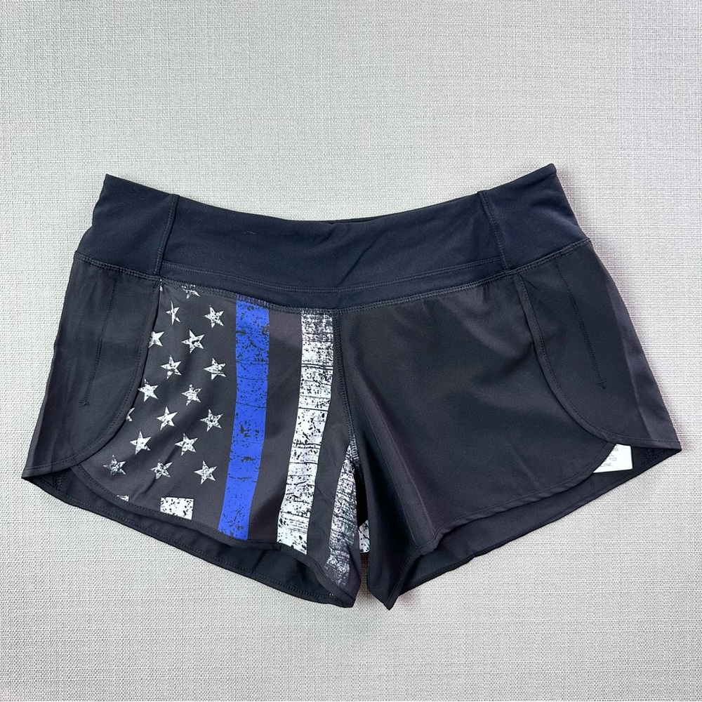 Born Primitive Free Flow Shorts Large Thin Blue Line